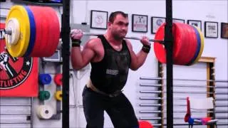 Vasiliy Polovnikov - 300 kg Squat @ Masters of Sport Workshop at Waxman's Gym