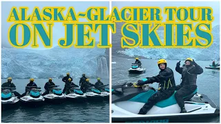 JET SKI GLACiER TOUR IN WHiTTIER, ALASKA 😳😂