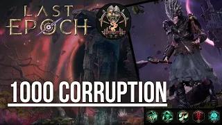 [Last Epoch] 1000 Corruption - Solo Warlock -  SAF Monolith Farming Gameplay