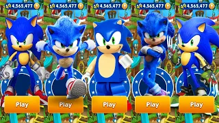 Sonic Dash - LEGO Sonic vs Movie Sonic vs Sonic vs All Bosses Zazz Eggman - All Characters Unlocked