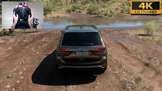 Forza Horizon 5 - JEEP GRAND CHEROKEE SRT - OFF-ROAD with THRUSTMASTER TS-XW + TH8A - 4K