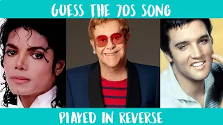 Guess The 70s Song Played In Reverse