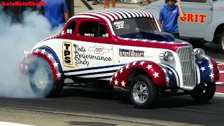 This is The Glory Days Vintage Drag Race Good Old Days Gassers Hot Rods Dragsters 1960's Cars