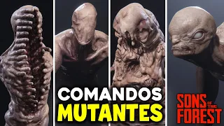 ✅ TODOS los COMANDOS de MUTANTES en SONS OF THE FOREST Guía Español