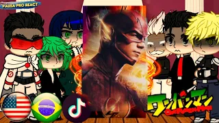 ⚡S-Class Heroes Reacting to Flash || one Punch Man || part 2 THE FLASH GACHA