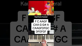 THE AMAZING DIGITAL CIRCUS - Ep 2_ Candy Carrier Chaos! Kaufmo's Funeral (EASY PIANO TUTORIAL)