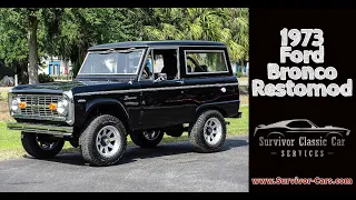 1973 Ford Bronco Small Body Restomod for sale Survivor Classic Cars