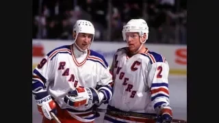 Brian Leetch on Wayne Gretzky as Rangers captain