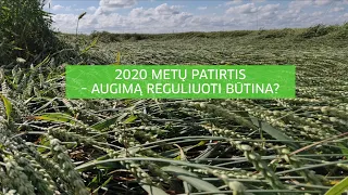 2020 METŲ PATIRTIS -  AUGIMĄ REGULIUOTI BŪTINA? | PATIRTYS. PRIEMONĖS. TIKSLAI. RUDUO 2020