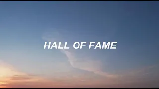 Hall Of Fame - The Script (ft Will.I.am) (letra en español e inglés)