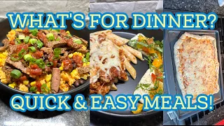 QUICK AND EASY DINNERS | LOW SPEND DINNERS | CHEAP DINNER IDEAS
