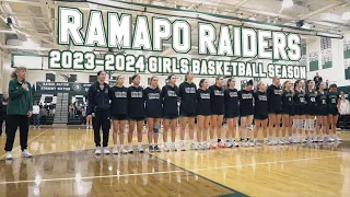 2023-2024 Ramapo Raiders Varsity Girls Basketball Season Highlight