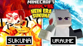 We Survived 100 Days as Heian Era Sukuna And Uraume in Jujutsu Kaisen Minecraft!