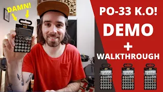 PO-33 K.O! Beginner Beat Walkthrough (Detailed)