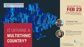 Is Ukraine a Multiethnic Country?