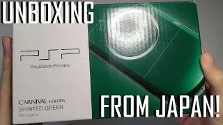 Spirited Green PSP 3000 from Japan!