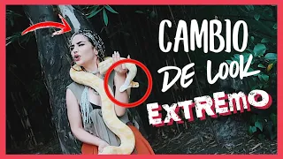 CAMBIO DE LOOK EXTREMO 😱 🐍 Kimberly Loaiza