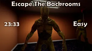 Escape The Backrooms Solo Speedrun [23:33]