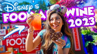 Disney's Food And Wine Festival Ultimate FOODIE GUIDE 2023! | Disney California Adventure