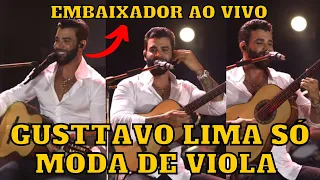 Gusttavo Lima AO VIVO só moda de VIOLA (A coisa tá feia, amor de primavera)