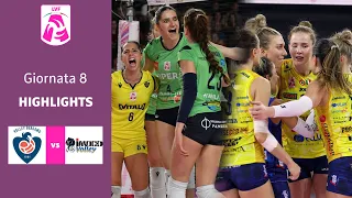 Bergamo - Conegliano | Highlights | 8^ Giornata Campionato 23/24 | Lega Volley Femminile