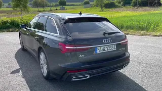 Audi A6 Avant C8 (2020) 55 TFSI e   0-100, 100-200, V-Max