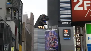 Godzilla in Shinjuku show