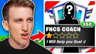 I Hired the WORST Coach for FNCS