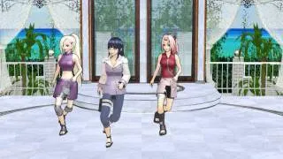 【MMD】Hinata Dancing samurai