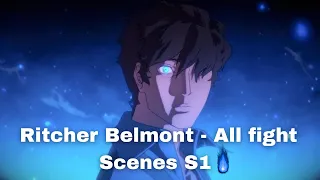 Ritcher Belmont - All fight scenes (CastlevaniaNocturne Season 1)