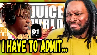 HE WAS REAL RAPPER!! Juice WRLD - Fire In The Booth (REACTION)