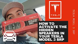 Tesla Model 3 SRP | Activating 6 hidden secret speakers | Easy DIY