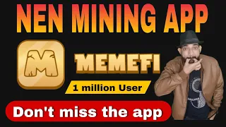 MemeFi | Not coin mining Stop Not Coin Mining App | MemeFi Telegram |  New mining app MemeFi