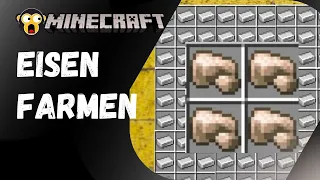 MINECRAFT: Eisen finden, abbauen & bearbeiten | Anfänger Tipps & Tricks | deutsch/german