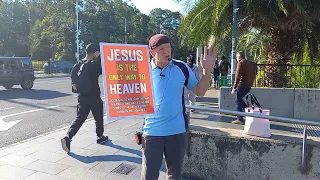 Macquarie Street Corner Evangelism 17052024