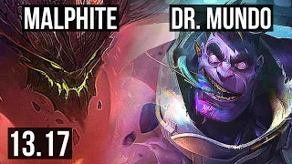 MALPHITE vs DR. MUNDO (TOP) | 4/1/10 | NA Master | 13.17