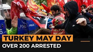 At least 200 arrested at May Day clashes in Turkey | Al Jazeera Newsfeed