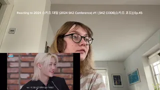 Reacting to 2024 스키즈 대담 (2024 SKZ Conference) #1 | [SKZ CODE(스키즈 코드)] Ep.45