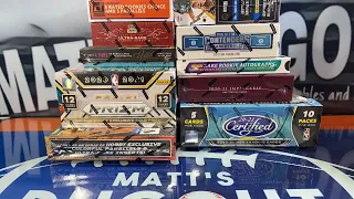 2020-21 Basketball 10 Box Case Break Mixer #38: Impeccable, Prizm, Contenders and more!