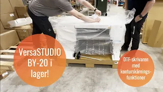 Äntligen i lager! Rolands Versastudio BY-20 DTF-skrivare!