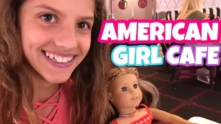 American Girl Goes to American Girl Cafe