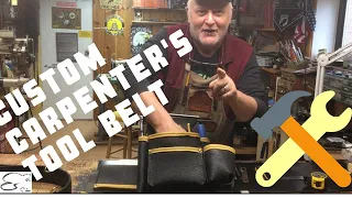 Custom Leather Carpenter's Tool Belt