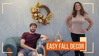 Quick and Easy Fall Decor: Decorate a Wreath and Lanterns (2023)