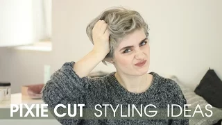 Pixie Cut Styling Ideas | Raquel Mendes