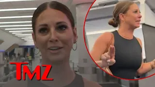 Tiffany Gomas Back at Airport, Plays Coy on What She 'Saw' on Plane | TMZ