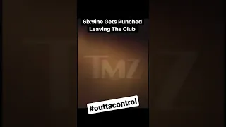Tekashi 69 get punch leaving the club🤣🤣🤣 #outtacontrol #subscribenow