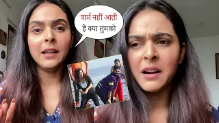 अब बस भी करो तुम लोग🤬Madhurima Tuli ANGRYY On Khatron Ke Khiladi 11 For MOCKING Her Bigg Boss Fight!