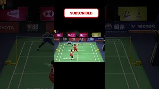 Fajar Alfian/Muhammad Rian Ardianto vs Akira Koga/Yuta Watanabe🏸🔥#streetbadminton #shorts #subscribe