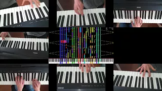 [1º] Piano Cover: "In the Hall of the Mountain King Impossible Black Midi Remix by Sir Spork"