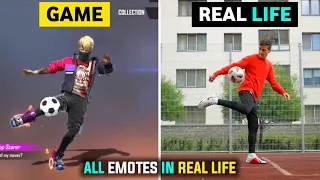 FREE FIRE ALL EMOTES IN REAL LIFE 2024 || ORIGIN OF FREE FIRE EMOTES | FREE FIRE EMOTES IN REAL LIFE